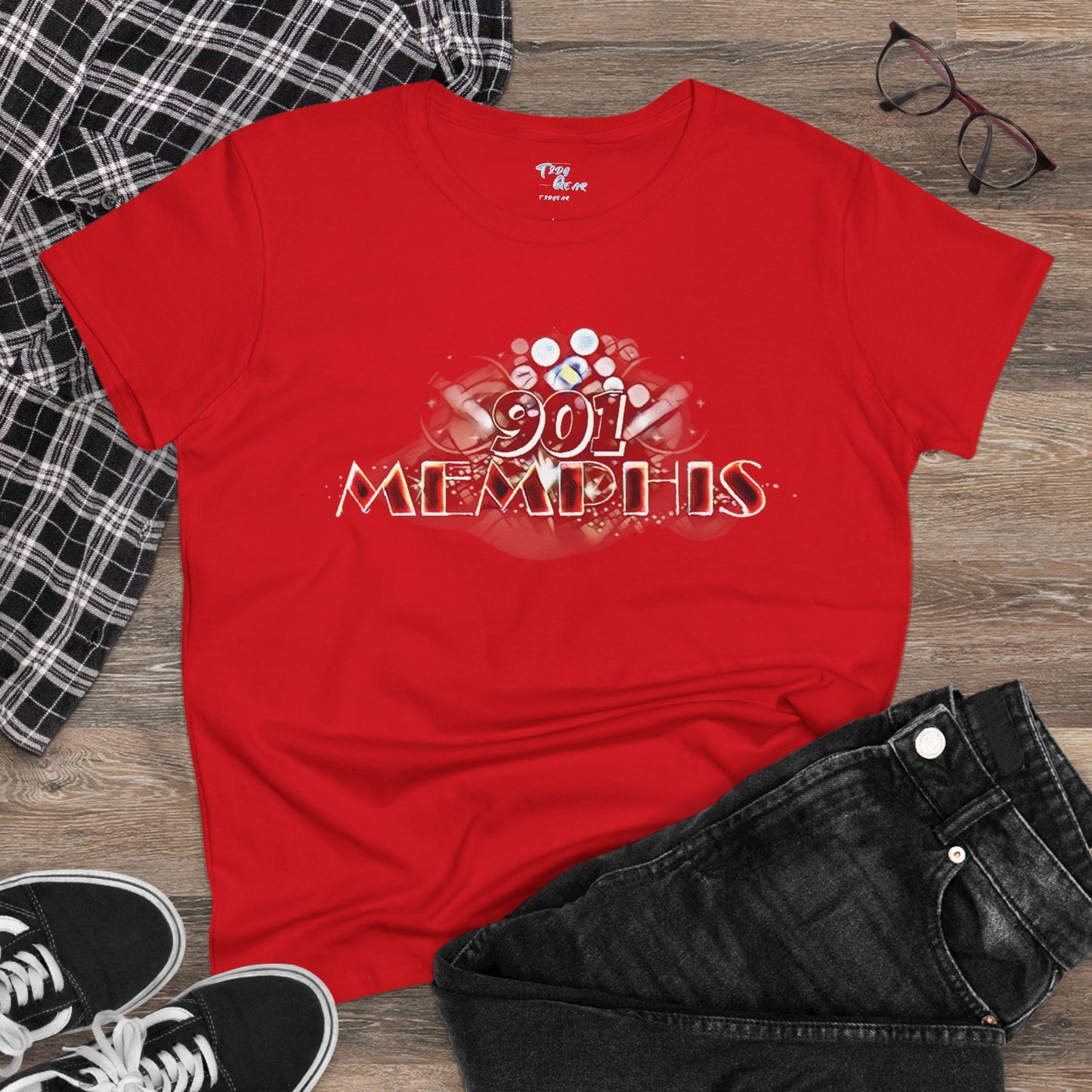 "901 Memphis" Women’s Cotton Tee