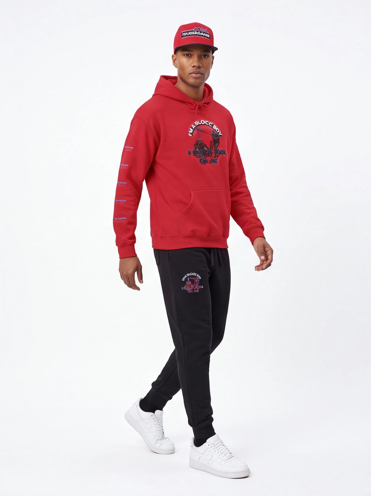 "Ima Blocc Boy" Graphic Hoodie