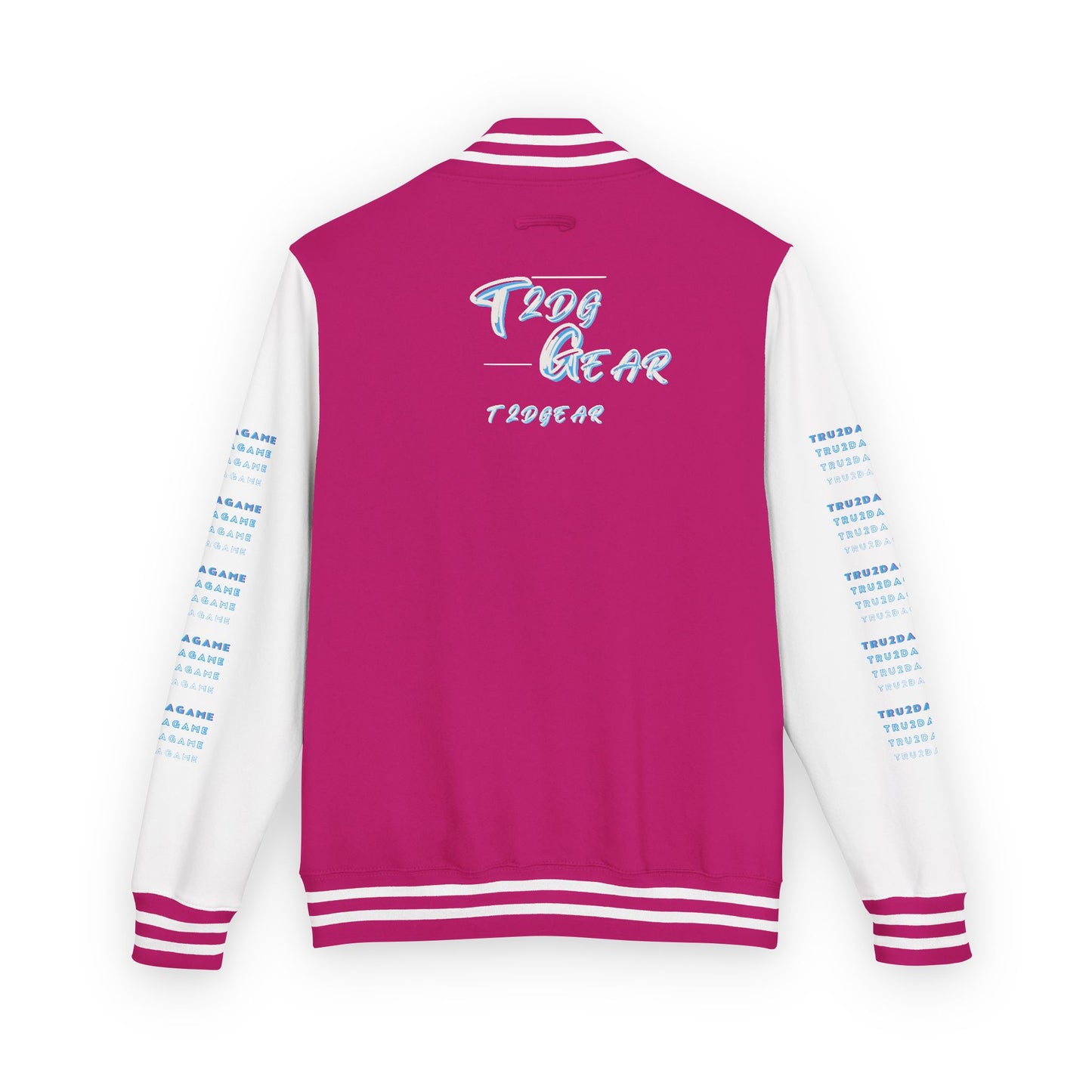 Tru2DaGame(T2DGear) Logo Letterman Jacket