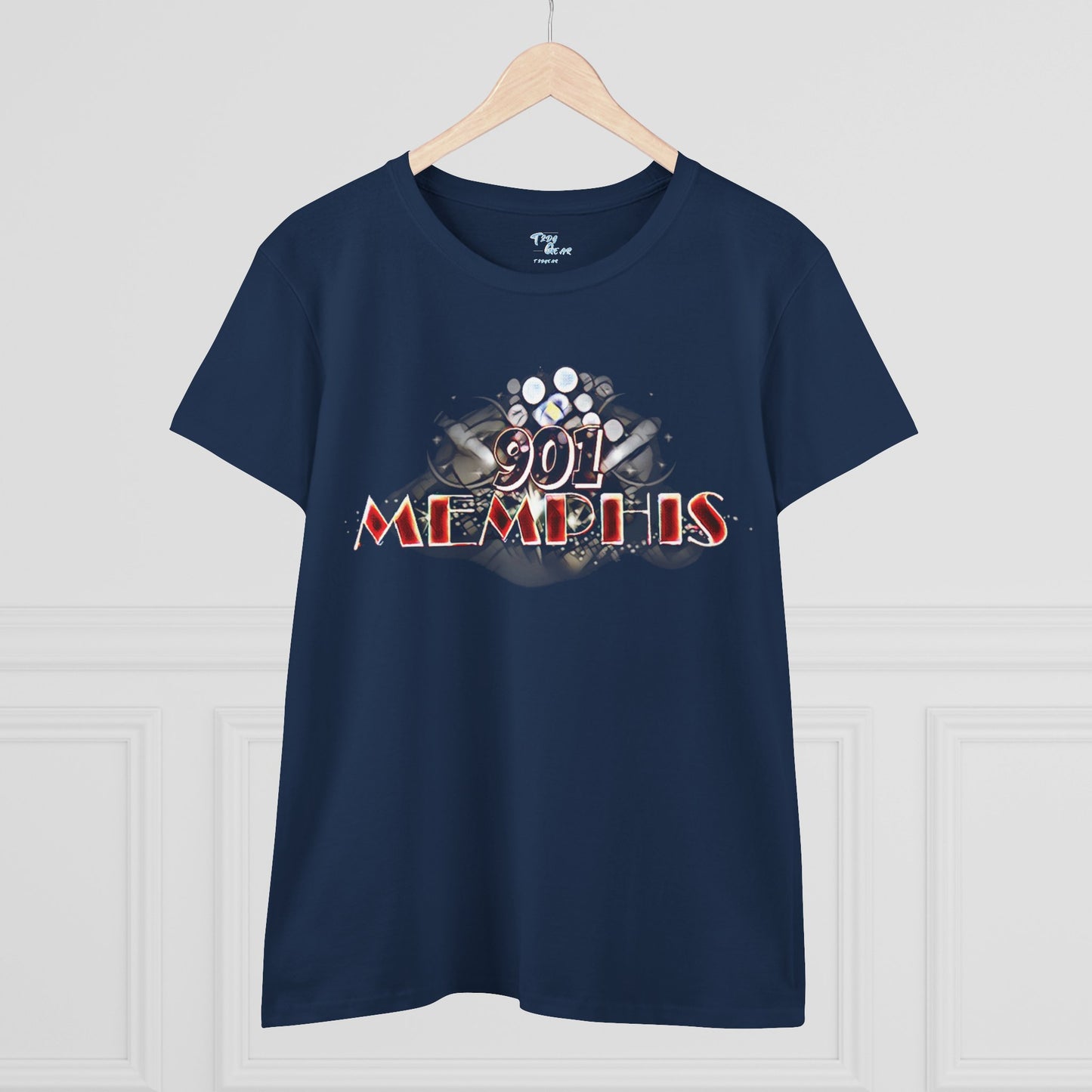 "901 Memphis" Women’s Cotton Tee