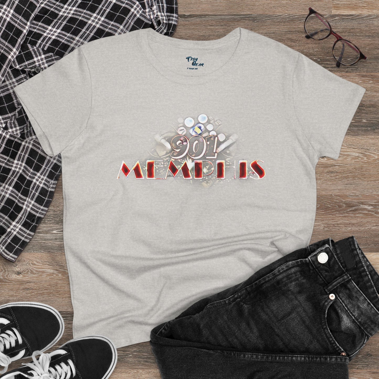 "901 Memphis" Women’s Cotton Tee