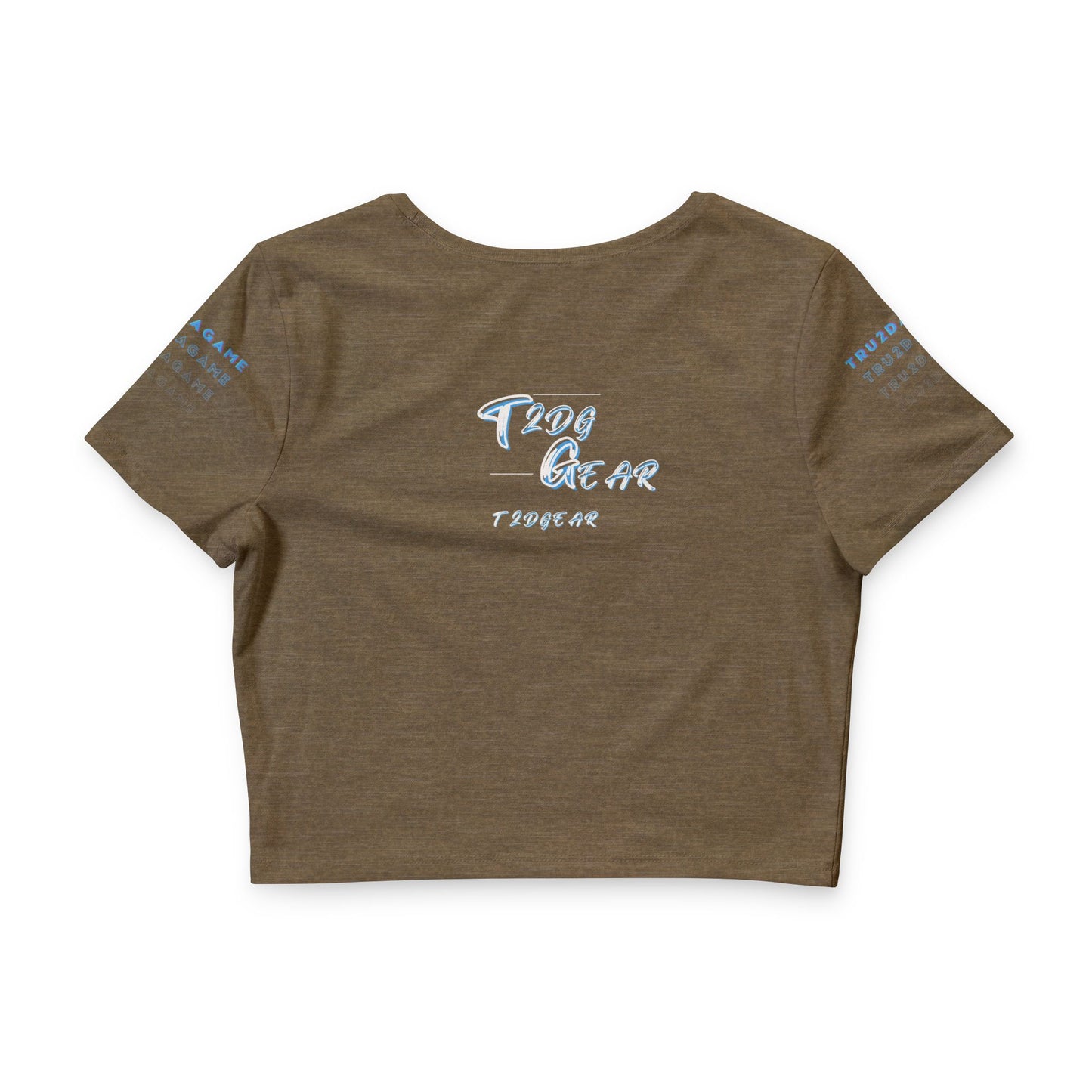 Tru2DaGame(T2DGear) Logo Women’s Crop Tee