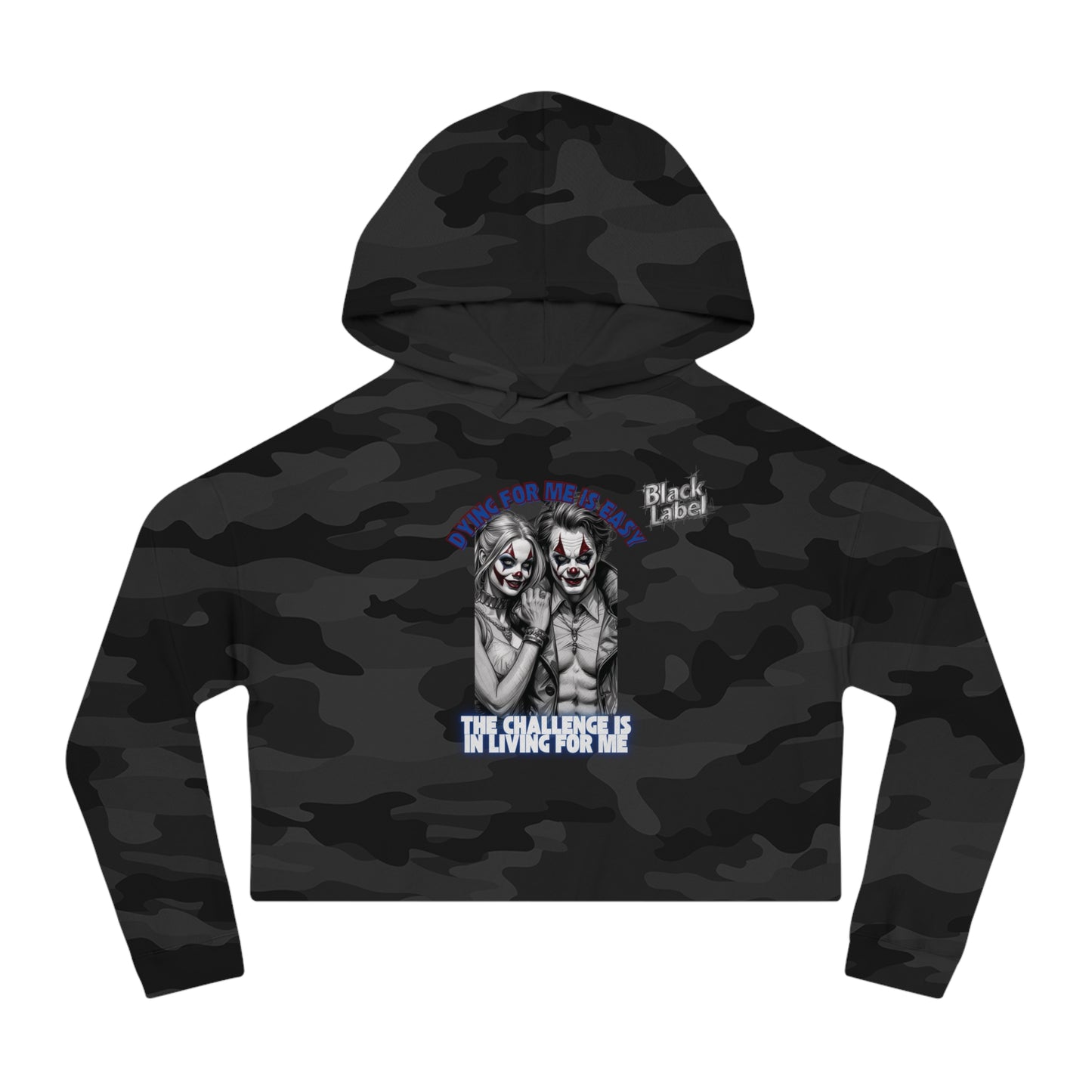 "Live For Me" Women’s Cropped Hoodie