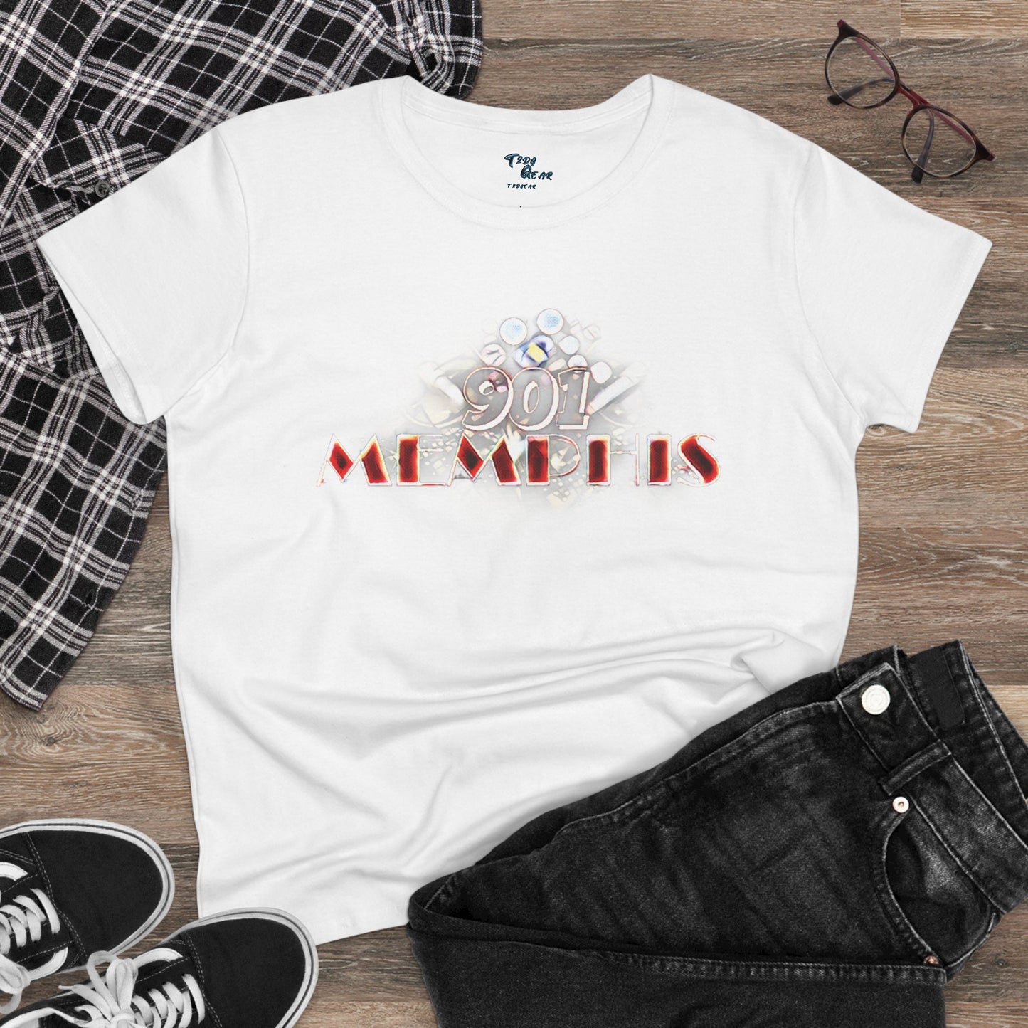 "901 Memphis" Women’s Cotton Tee
