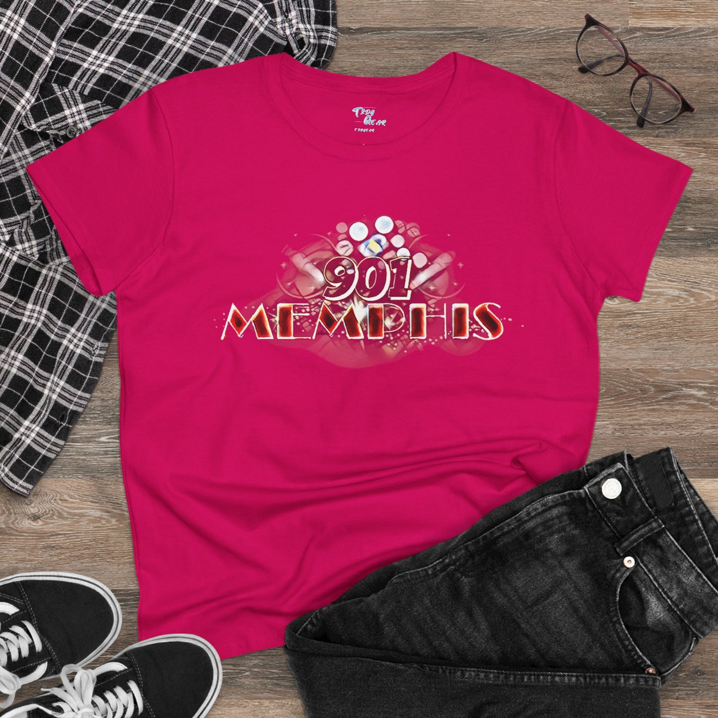 "901 Memphis" Women’s Cotton Tee