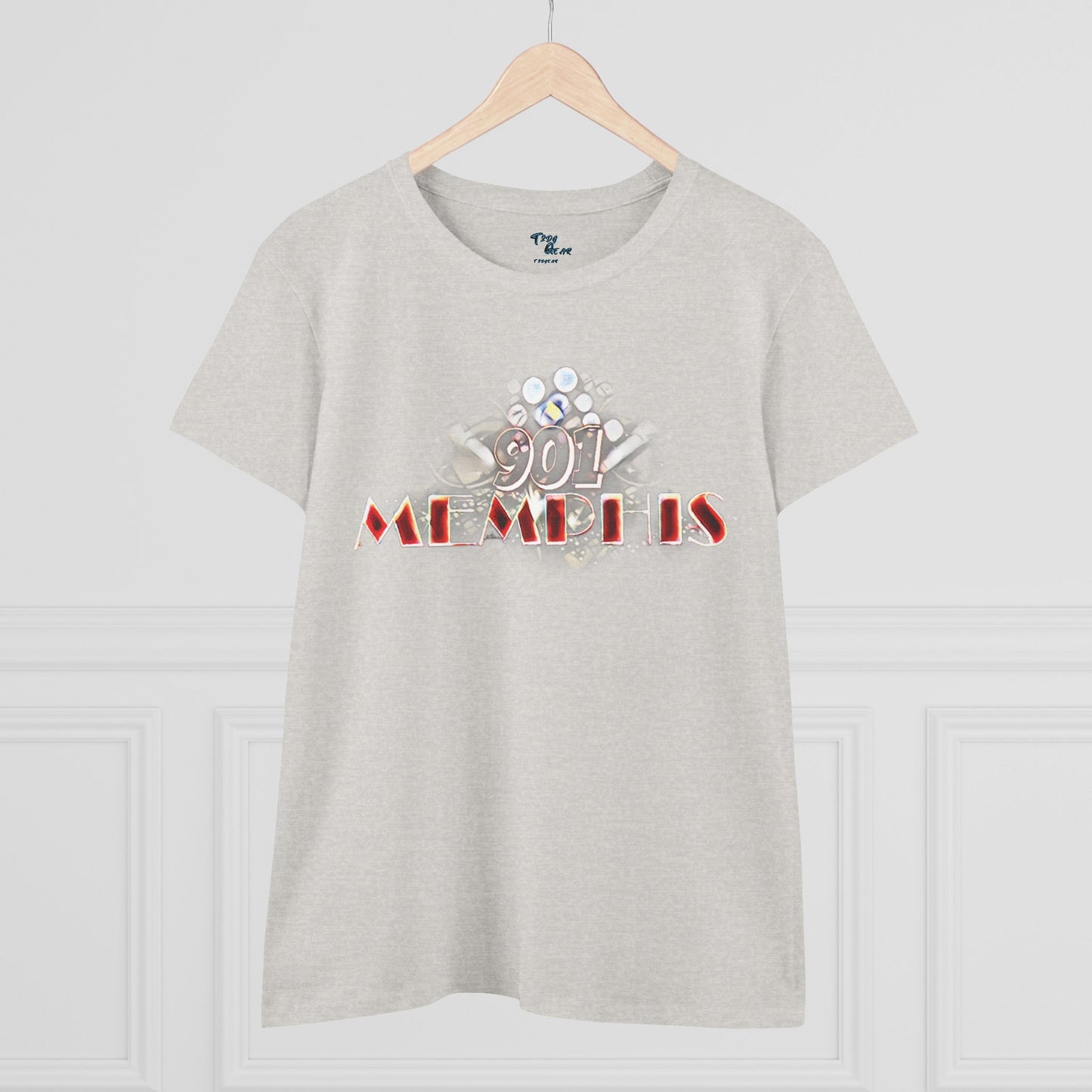 "901 Memphis" Women’s Cotton Tee