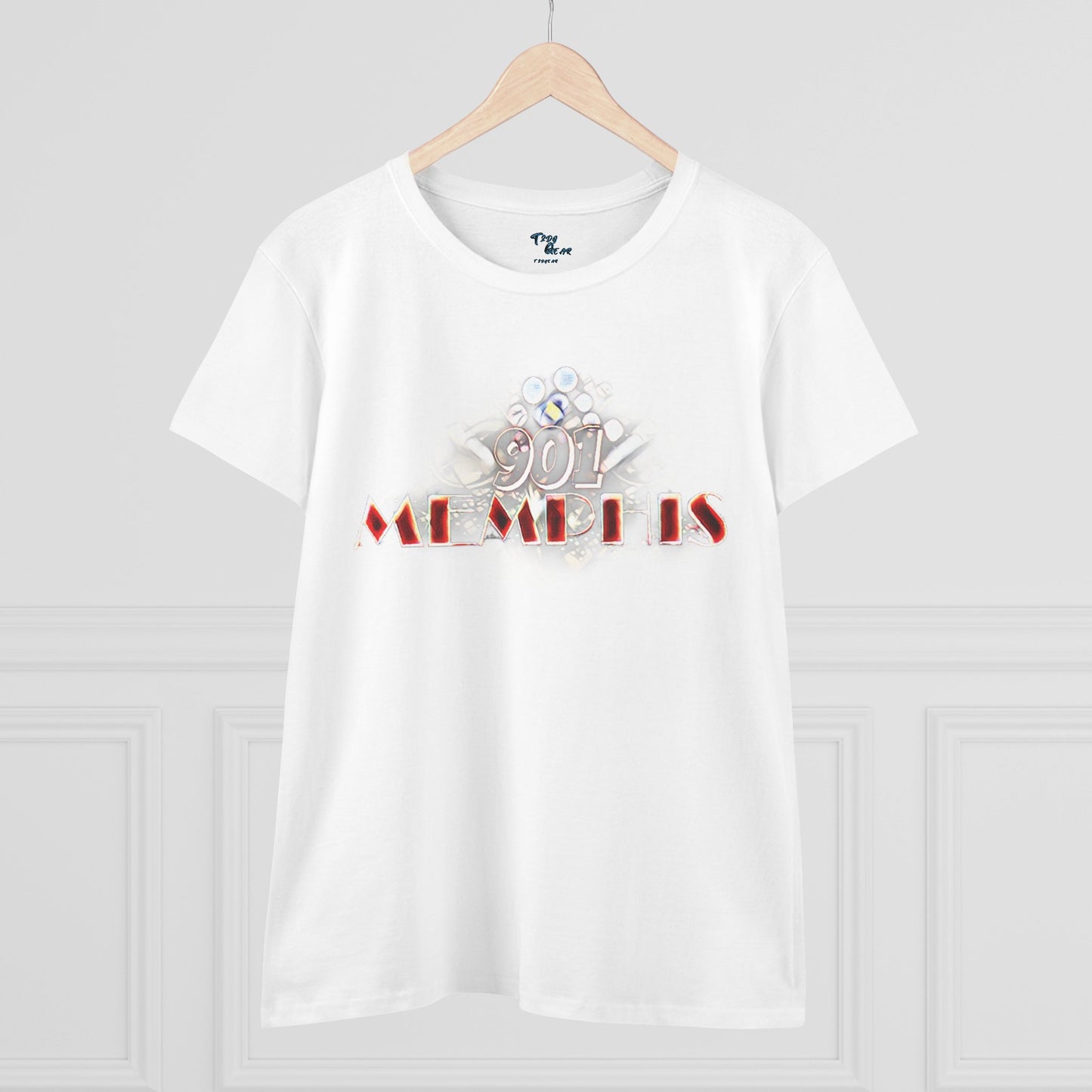 "901 Memphis" Women’s Cotton Tee