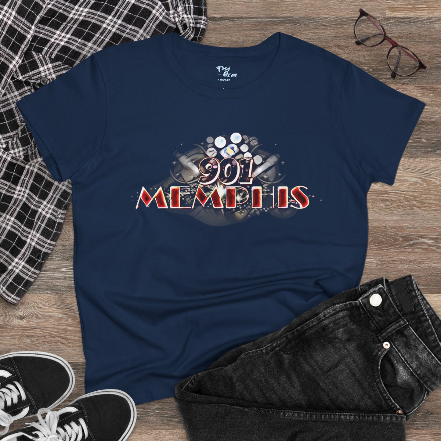 "901 Memphis" Women’s Cotton Tee