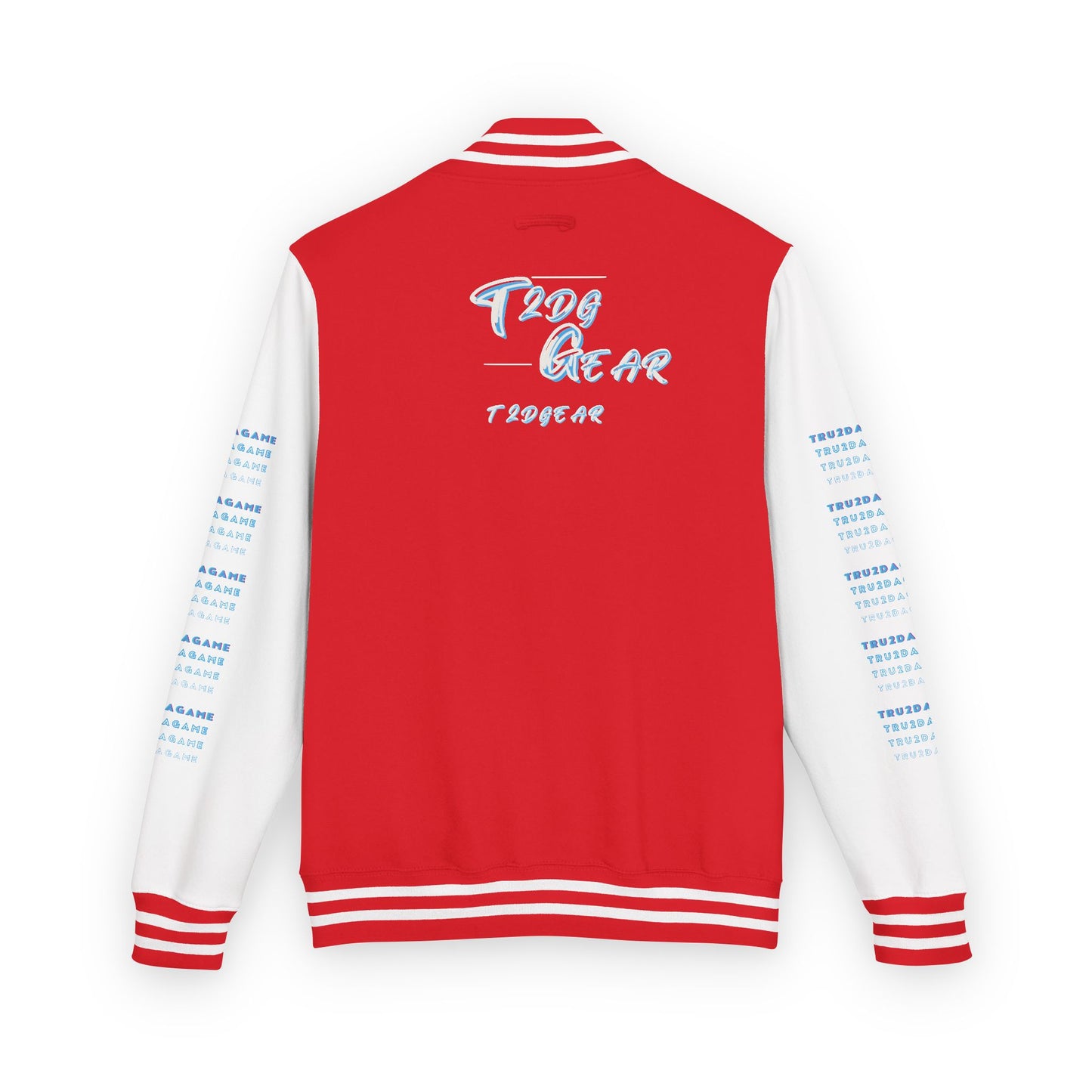 Tru2DaGame(T2DGear) Logo Letterman Jacket
