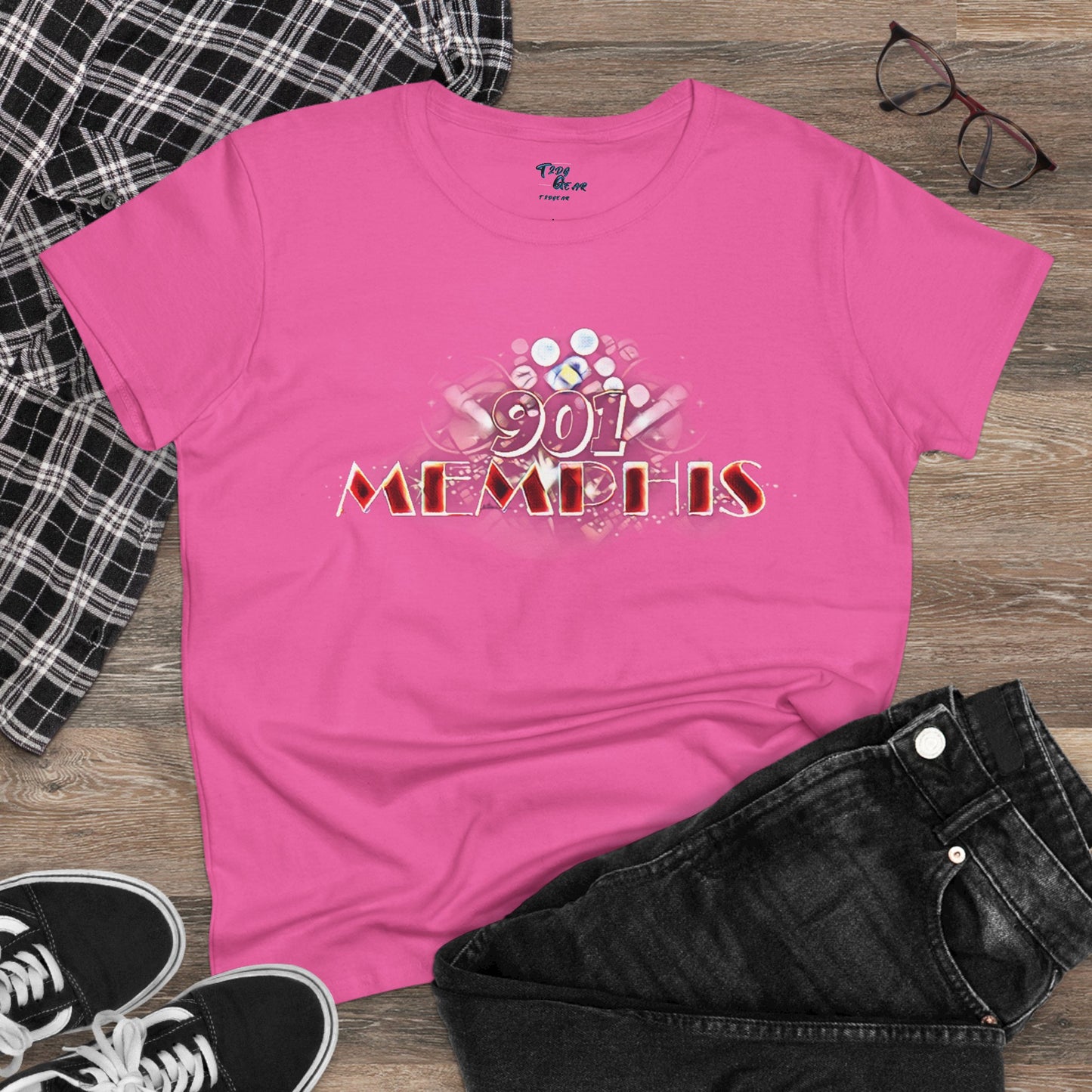 "901 Memphis" Women’s Cotton Tee