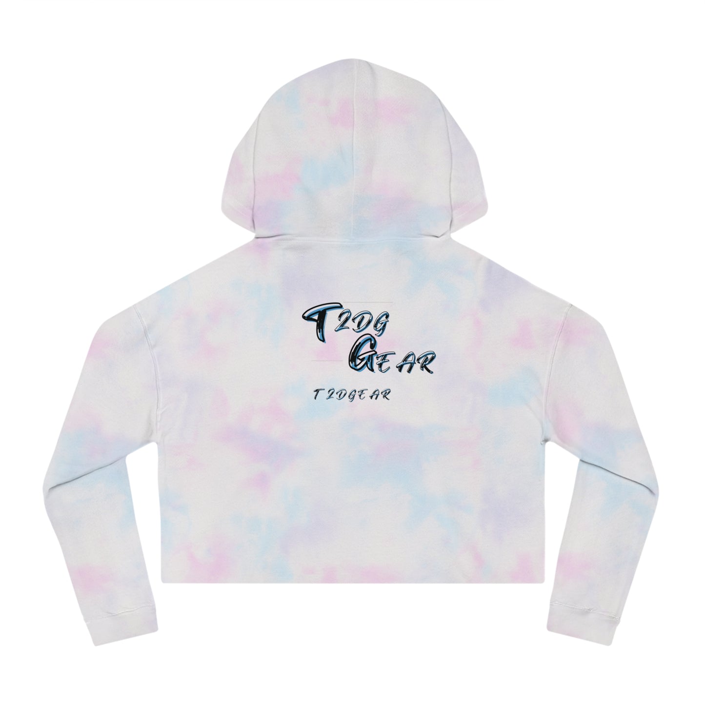 "Haters Salty" Graphic Crop Hoodie