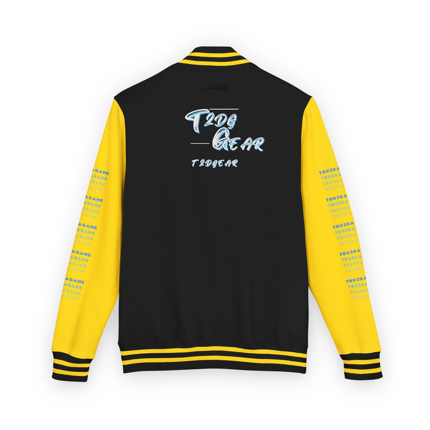 Tru2DaGame(T2DGear) Logo Letterman Jacket