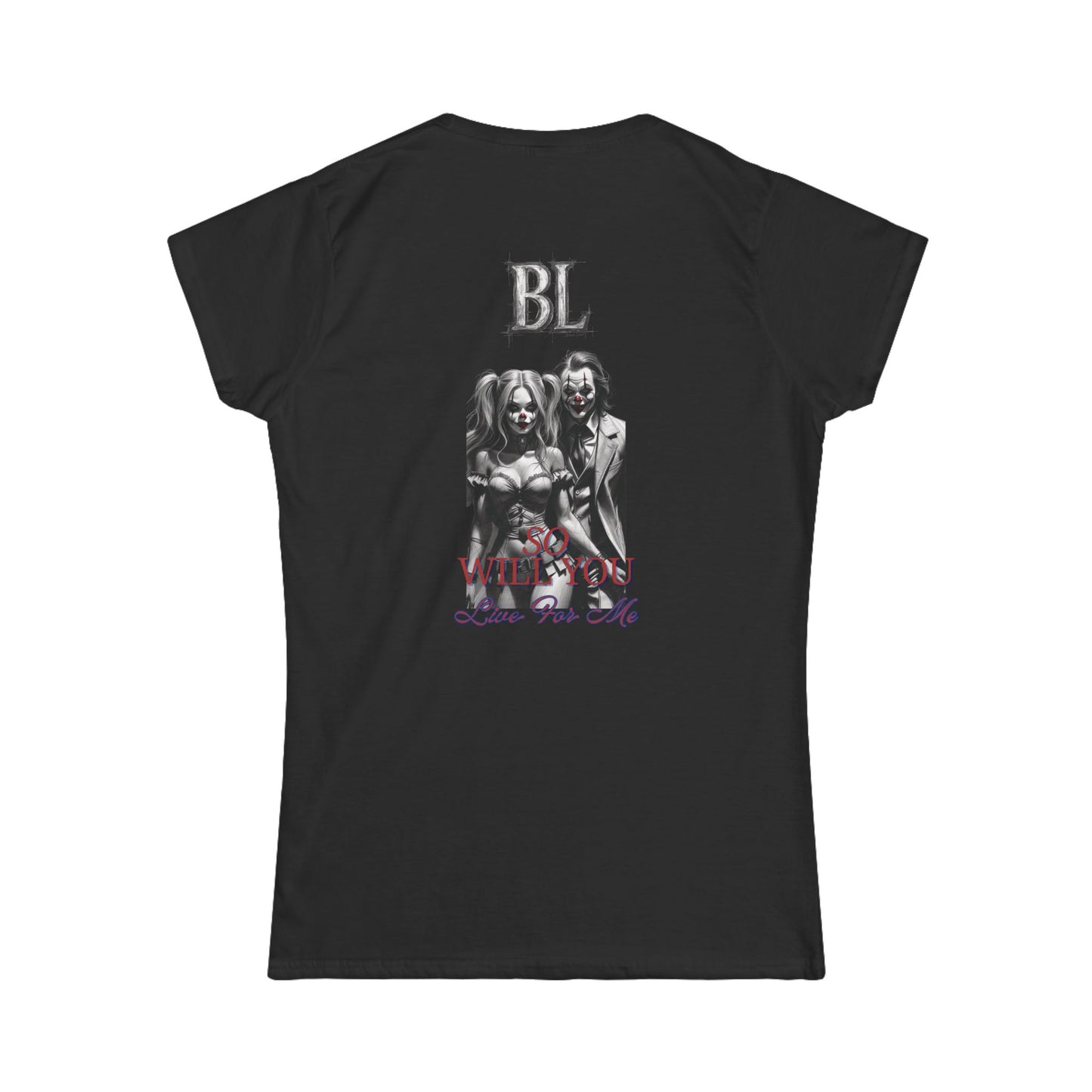 "Live For Me" Women’s Couple Graphic Tee
