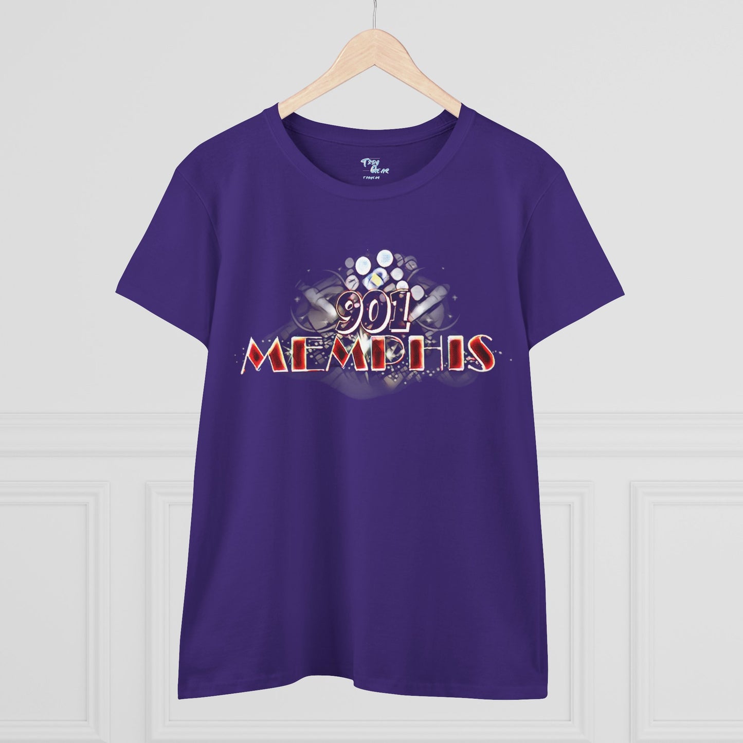 "901 Memphis" Women’s Cotton Tee