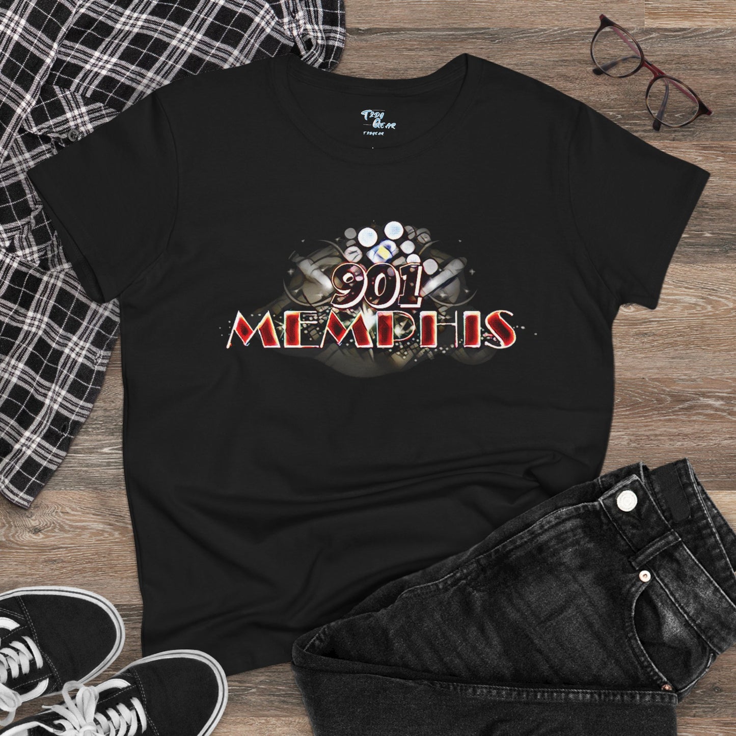 "901 Memphis" Women’s Cotton Tee