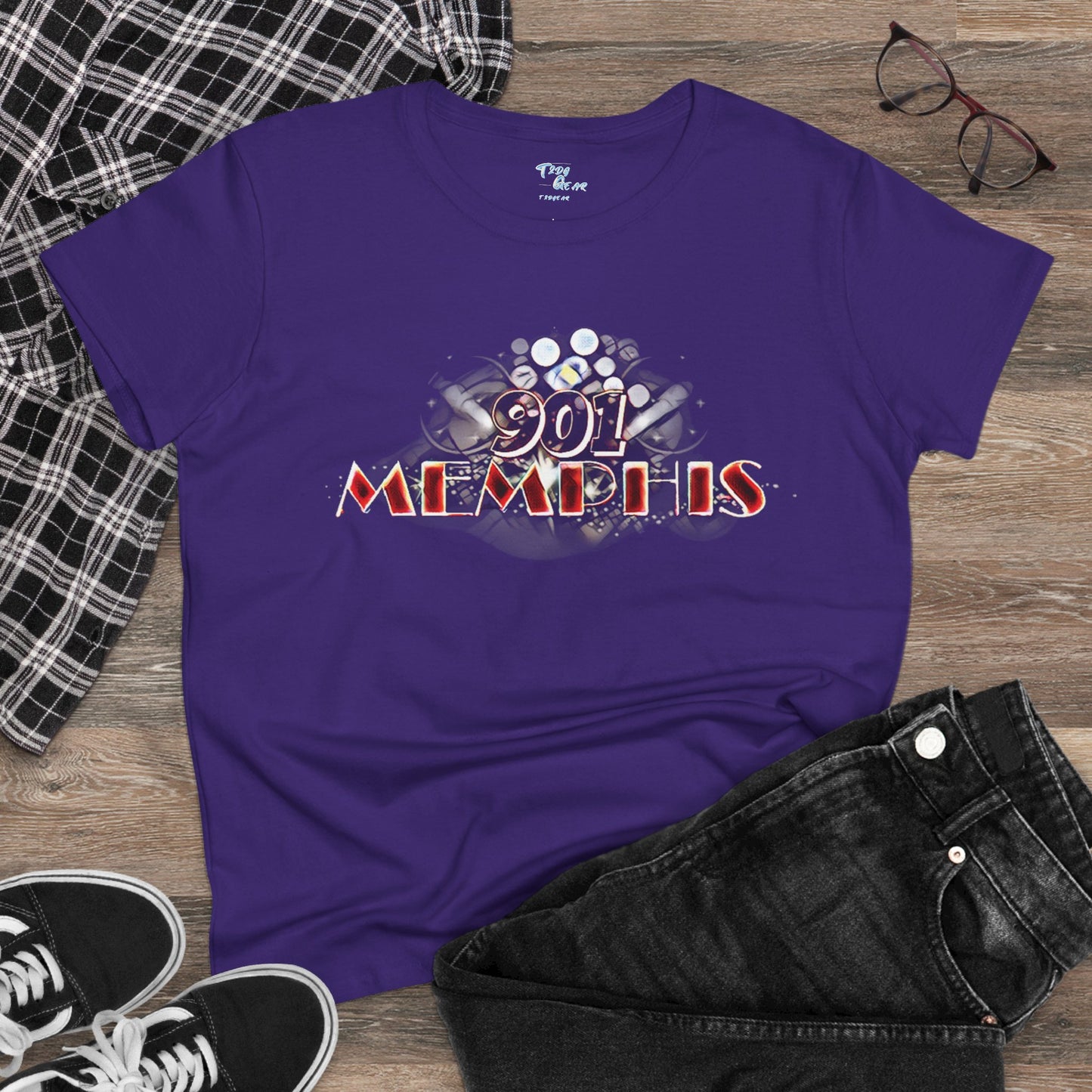 "901 Memphis" Women’s Cotton Tee