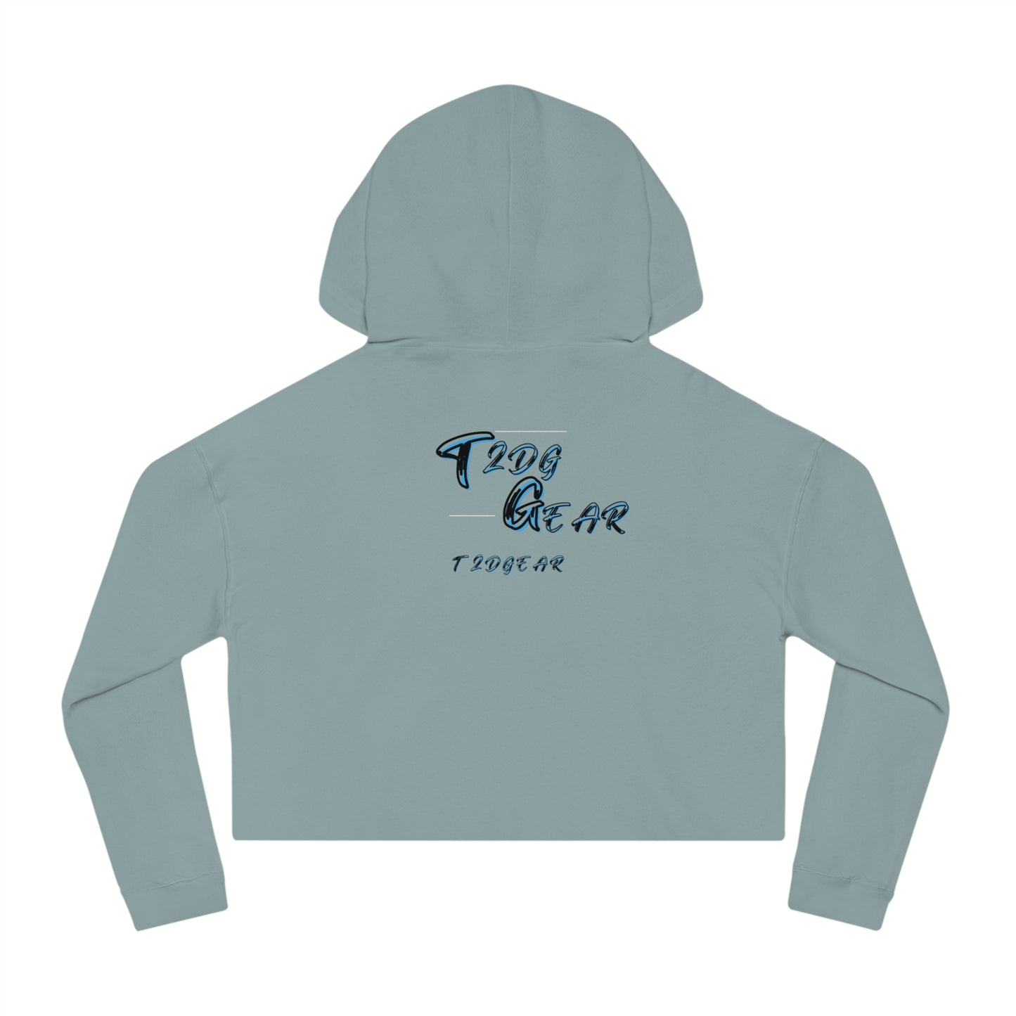 "901 Memphis" Graphic Cropped Hoodie