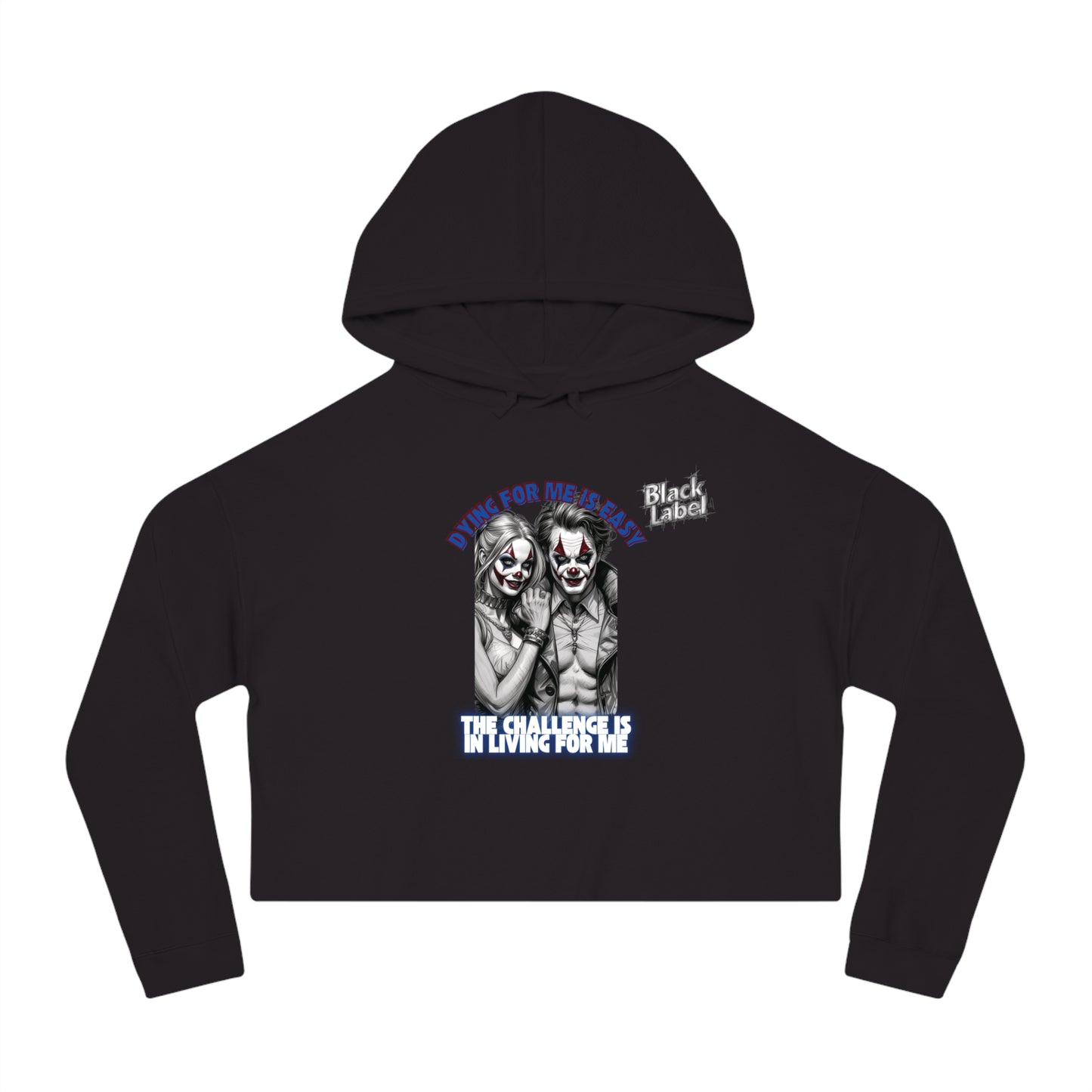 "Live For Me" Women’s Cropped Hoodie