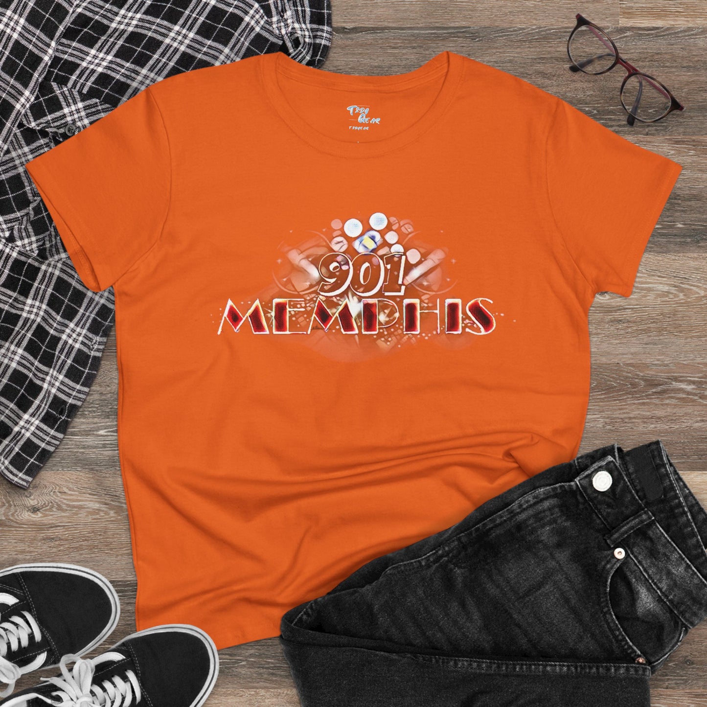 "901 Memphis" Women’s Cotton Tee